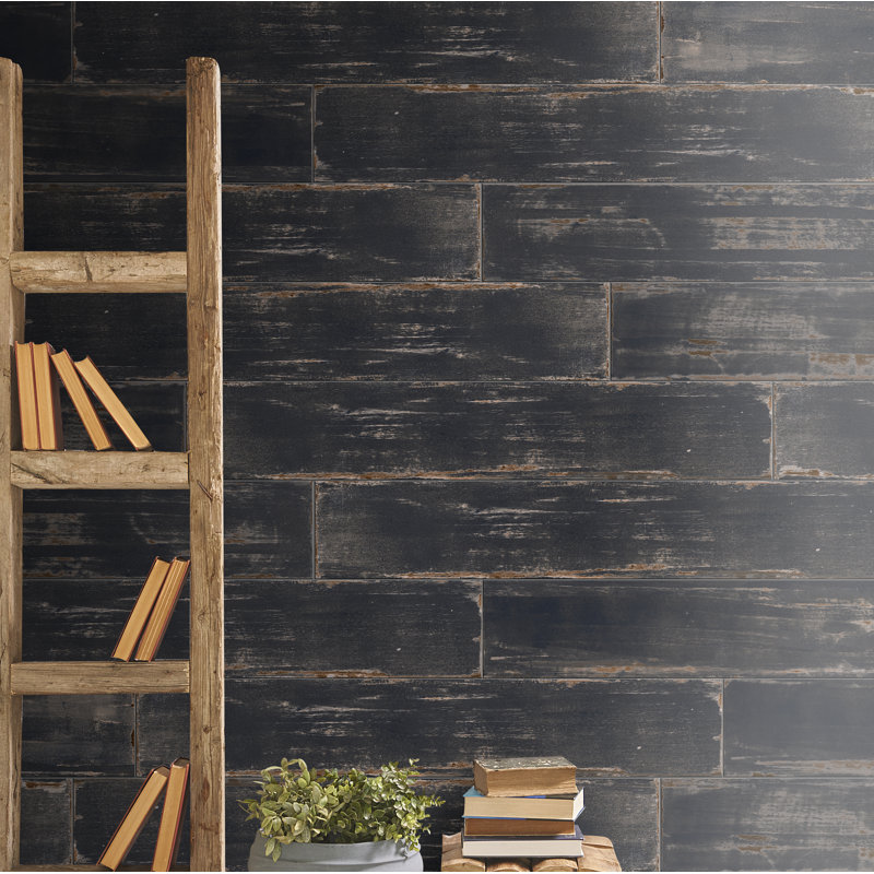 Emser Tile Barn 6" x 35" Porcelain Wood Look Tile & Reviews | Wayfair